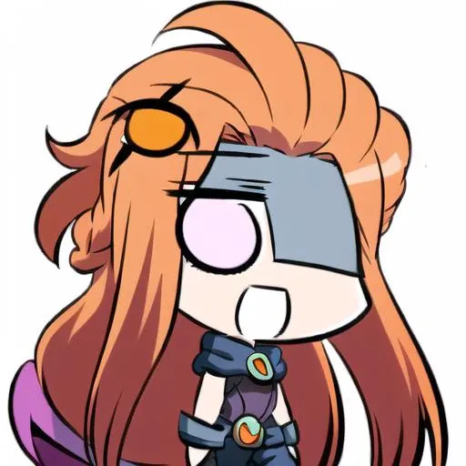 masterpiece, best quality, <lora:gudaguda-20:0.8>, (gudaguda), (o_o), (open mouth), (chibi), (1girl), <lora:zoeLeagueOfLegends_v10:0.8>, ((zoe)), (orange hair), (long hair), ((heterochima, purple eye, blue eye))