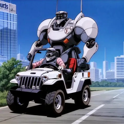 <lora:DeunanKnute002:0.7>,<lora:add_detail:1>,<lora:noline:0.3>,2 people,jeep,
ground vehicles,
Briareos,robot,driving,sitting,
and,
BREAK
LandMate,powered_armor,sitting,ride,