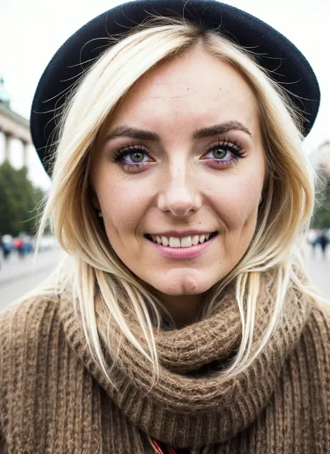 close up portrait of sks woman , wearing a cousy sweater, (fully covered)
in Berlin, at the Brandenburg Gate, by Gerda Taro,
<lora:add_detail:0.6> <lora:skin_slider_v2_1_FACE:0.25> epiCPhoto, ((metart)) jessica nigri <lora:lora-small-jessica-nigri-v1:0.2> <lora:locon_jessicanigri_v1_from_v1_64_32:0.4> jessicanigri-ti