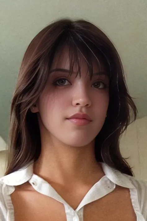 ph03b3c, face closeup, looking at viewer, shirt <lora:ph03b3c:1.2>