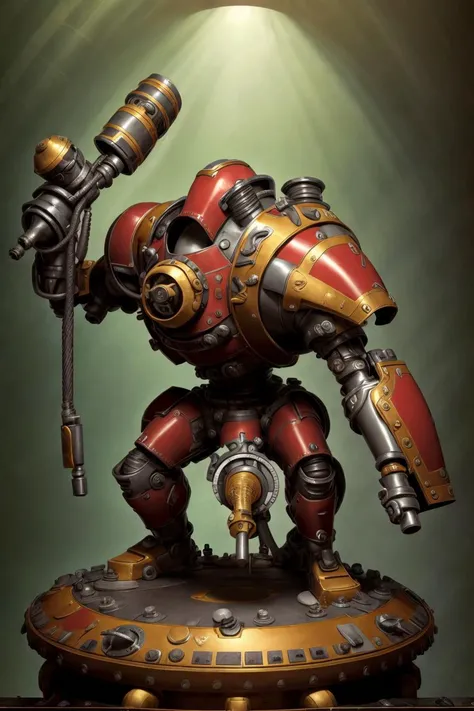 ( Full body ) character illustration 
of  a ( ( [ ominous | gloomy ] ) [ nautical  | biomechanical | clockwork ] ( ( art deco ) nautilus ) )
full of valves and gauges
( while [ standing |  posing ] on top of a pedestal 
in the middle [ of an empty photobooth | of composition framing ] )
, Geometrical ( Alphonse Mucha's  )  concept [ character  design | costume design | art | illustration ] 
in  low-tech [ sci-fi  fantasy | medieval futurism ] CCDSF artstyle 
by [ Greg Staples | Boris Vallejo | Greg And Tim Hildebrandt ]
and by [ Donato Giancola | Terese Nielsen ]
, ( clear and readable tangents )
full of negative space 
, exquisite 3D ( solid drawing ) volumetry
enhancing  perspective ( depth )