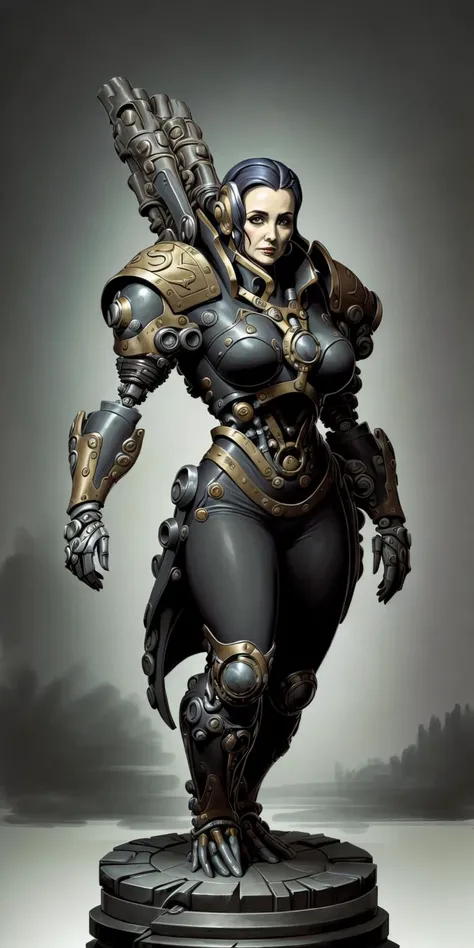 [ An ( Alphonse Mucha's ) | A Victo Ngai's  | An (  Alphonse Mucha's  ) | A Jakub Rebelka's ]
(  concept
(  [ MTG | tarot ]
 [ card | banner | illustration ] 
) 
) 
with  the 
( Full body ) character [ portrait | design ]
of  ( [ an  ominous  | a gloomy ] biomechanical ( Winona Ryder )  )
( on top of a pedestal ) 
[ perfectly |  precisely ] centered in the middle of composition
with ( dynamic ( symmetry ) )
, Masterpiece  in  CCDSF artstyle
full of  [ retro-futuristic | sci-fi ]  ( art deco  ( [ circuit | sacred geometry ] ) designs  )
, perfect ( ( symmetrical ) well proportioned anatomy )