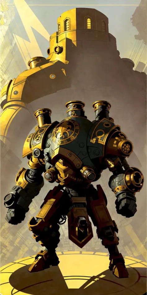 (  An  [ stunning | astonishing | exquisite ]
( 
(    [  Alphonse Mucha's  | Anders zorn's   ]   )
masterpiece 
)
)
containing a ( full body )  [ portrait  | character  illustration ]
of an  ( ( [ ominous | gloomy ] ) but beautiful biomechanical  ( African )  warforged  )
full of ( sacred geometry ( circuit ) patterns )
( on  top of  a pedestal )
while posing in the middle of the  composition
with ( dynamic symmetry )
, ( A vibrant  ( [ afropunk |  afrofuturism ] ( tarot )  ) [ card | banner ]  ) 
in ccdsf artstyle by Donato Giancola
, perfect lighting with detailed shading of the ( shadows and highlights )
projecting ( shiny edge ( reflections ) ) and ( ambient occlusion ) 
while enhancing ( 3D ( solid drawing ) volumetry and ( perspective ( depth ) ) )