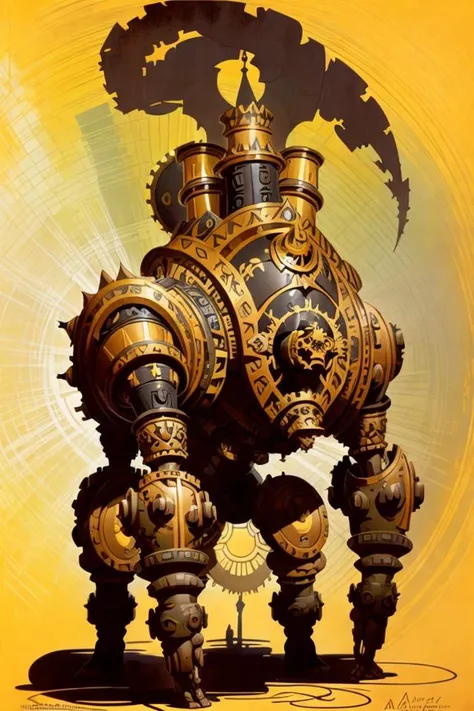 ( An ( [ Alphonse Mucha's | Anders zorn's  ] )  [ stunning | astonishing | exquisite ]  
[ masterpiece | artwork ] )
with the  ( full body ) portrait 
of  an ( [ ominous | gloomy ] but ( beautiful )  )
biomechanical ( African  character ) full of ( carvings )
posing on top of a pedestal
, [ afrofuturism |  afropunk ] illustration in ccdsf artstyle
with ( dynamic ( symmetry ) )
, clear and readable tangents  full of negative space
, beautiful geometrical frames