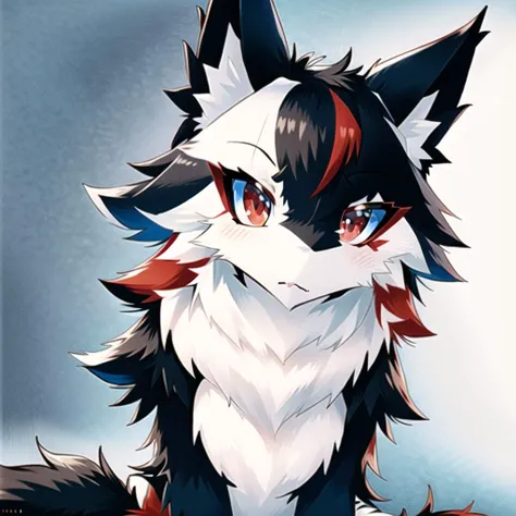 solo, (sergal), female sergal, red fur, furry, beautiful eyes, (best quality), (great quality) <lora:sergalLora_v10:0.6>  <lora:FursuitFurrySuitLora_v2:0.8>