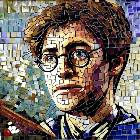 Harry Potter Mosaic Art