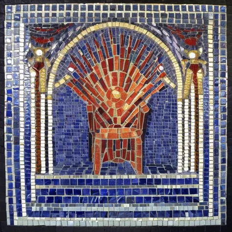 Throne room Mosaic Art