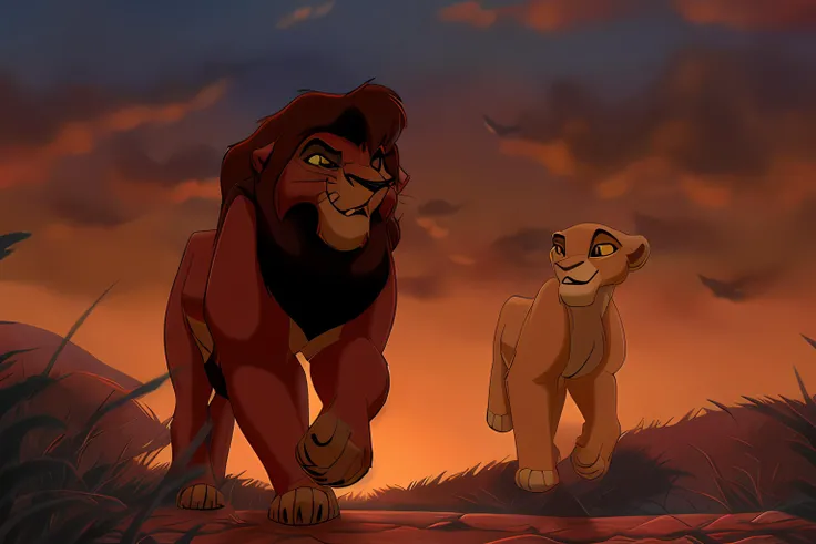 duo, score_9,score_8_up,score_7_up, Nala from the lion king, Anthro, adult female lioness, blue eyes, yellow sclera, naked, curvy, outdoors, seductive pose, in tall grass, in the African Savanna, she is on all fours, sex, doggystyle position sex, she is getting fucked by faceless human male, human male is cropped out, ahegao, close up