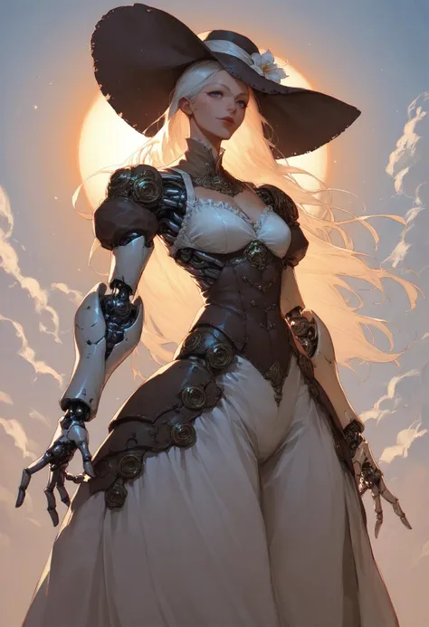 (score_9_up, score_8_up:1.2), score_7_up, cyborg girl, sungm00, sun hat, long hair, steampunk, <lora:Cyborg_Girl_-_Leotard:0.3>, <lora:sungm00XLP:0.8>