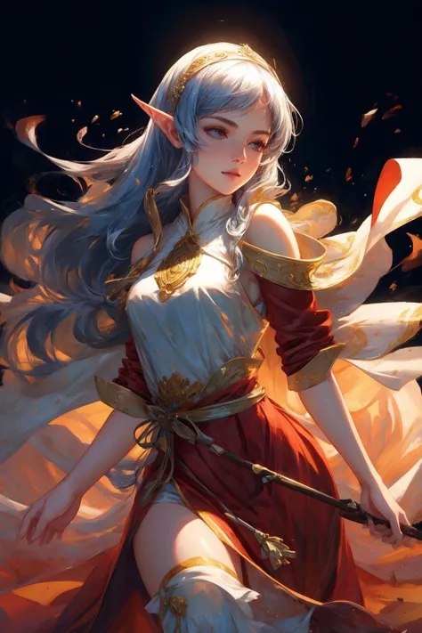 ((art by Nicola Samori )) jp-Lydia-325 as ((small breasts, young girl , slender body, )) Seraphina Blackthorn, Blood Elf, She is a Monk, Slender yet strong, Seraphina embodies elegance with her arched brows, refined facial structure, and long chestnut waves falling gently onto her shoulders. Donning traditional blood elf monastic attire - loose pants, sash belts, and bare feet â she exudes discipline and focus. Two curved sais strapped horizontally behind her lower back signify proficiency in close quarters combat. , she wear dressed as Vampire , she Martial Arts Stance: A poised and balanced stance, ready to engage in hand-to-hand combat. and she is Naughty, A mischievous grin, a wink, and a playful attitude , perfect body proportions, realistic skin details BREAK, ultrasharp, ultradetailed, perfect quality, masterpiece, intricated details, ultra clear, <lora:add_detail:0.7>, <hypernet:sxzBloom_sxzBloom:0.3>, detailed skin perfectly detailed face, sharp face, treasures in background
<lora:holo_20230701001227:0.7> photo_unp