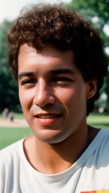awesome portrait of man in the park, (outdoor:1.2), 8k, cinematic <lora:abu3lo:1>, RAW candid cinema, 16mm, color graded portra 400 film, remarkable color, ultra realistic, textured skin, remarkable detailed pupils, realistic dull skin noise, visible skin detail, skin fuzz, dry skin, shot with cinematic camera