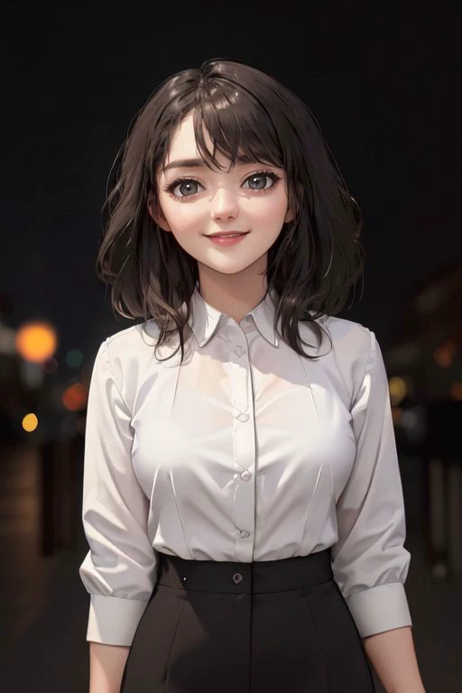 (masterpiece),
m41s13w,
smiling,
white shirt,
HDR, highly detailed, 32k,
((black background)),
,epiCPhoto <lora:m41s13w:0.9>