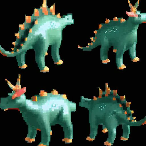 <lora:0p3nRCT2_v6:1>, 0p3nRCT2, black background, dinosaur