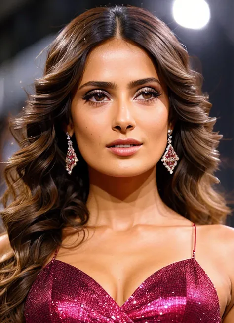 highly intricate,(VOGUE Cover Magazine:1.15),hyper detailed, photorealistic, (best quality,4k,8k,highres,masterpiece:1.2),ultra-detailed,(realistic,photorealistic,photo-realistic:1.37),((((magazine cover)))),Beautiful Latina women,sexy hourglass body,facing viewer,high slit thin gown,perfect figure,(detailed eyes,luscious lips:1.1),(editorial fashion:1.1),dynamic pose,vibrant colors,glamorous lighting,sophisticated makeup,high-end jewelry,artistic backdrop