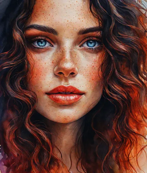 NOTE> This is a cooked version of JuggernautXL image prompt, just tried in Cascade with styles.  N O T  M Y  P R O M P T 

Prompt> beautiful lady, ruby eyes, long curly hair, dark makeup, hyperdetailed photography, soft light, head and shoulders portrait, cover