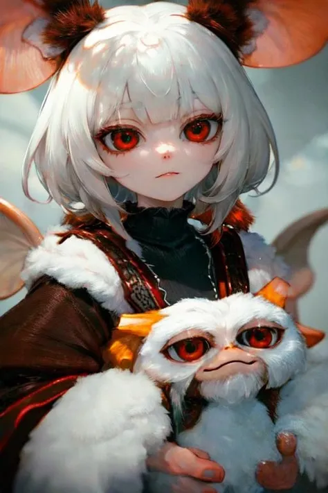(otherworldly, otherworldly atmosphere, otherworldly appearance), highly insanely detailed, masterpiece, top quality, best quality, highres, 4k, 8k, RAW photo, Gizmo, <lora:Gizmo:1>, (fantasy world)