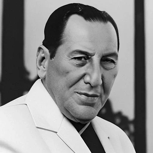 portrait photo of man (domingoperon) with a millitar haircut, 8k, photo realistic, intrincate <lora:peron:1>