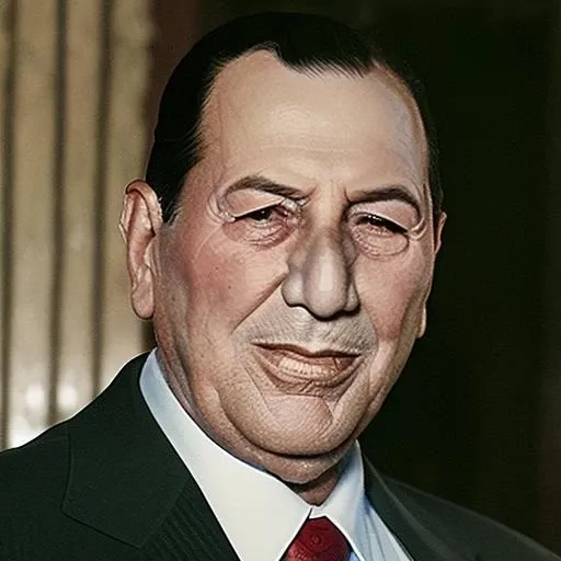 portrait photo of man (domingoperon) with a millitar haircut, 8k, photo realistic, intrincate <lora:peron:1>