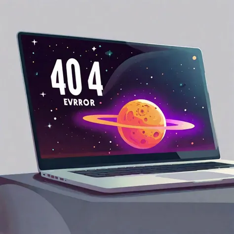 404 Error in Space: What would a 404 error look like in outer space? Maybe a black hole sucking up a webpage or a planet that disappeared?