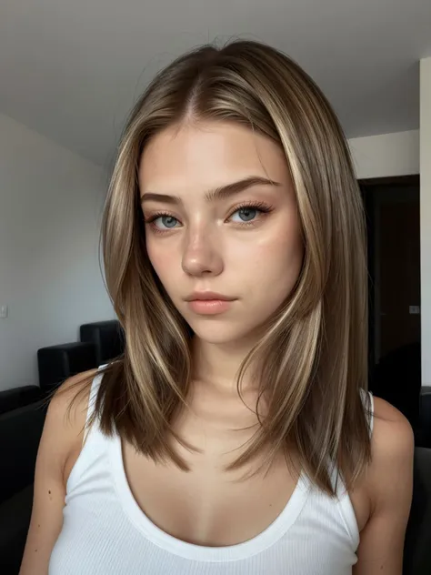photo of <lora:sd15_locon_AnnieSchroeter_24_v1-000008:.9> AnnieSchroeter, focus on eyes, close up on face, hair styled as sleek straight hair,