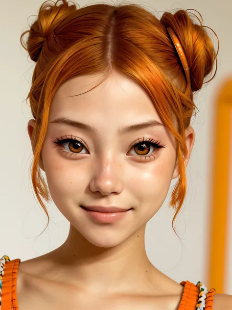 (kawaii style, cute, colorful, pop culture, highly detailed:1.15), <lora:sd15_locon_AnnieSchroeter_24_v1-000008:.9> AnnieSchroeter, focus on eyes, close up on face, smile, rust-orange color hair styled as voluminous updo, vignette