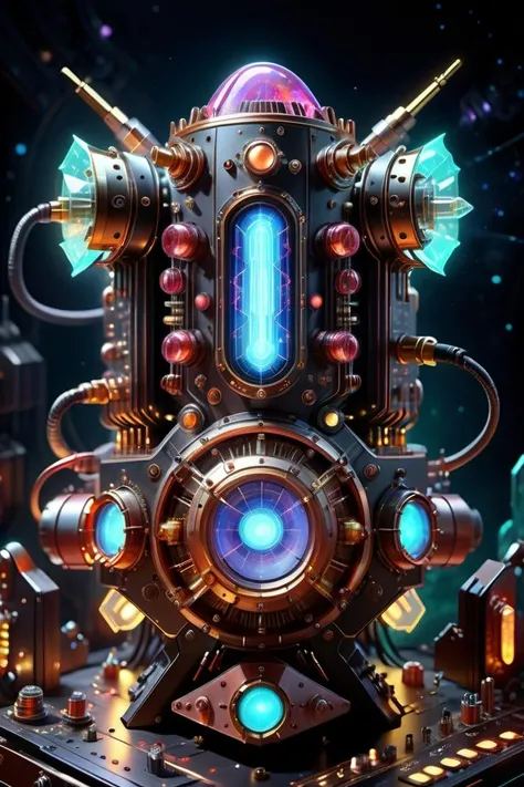 ((best quality)), ((masterpiece)), ((realistic,digital art)), (hyper detailed),DonMBl00mingF41ryXL  UraniumTechAI Psionic Amplifier, Reduced Repetitive Movements,Cable Channels,Input and Output Labels,Audio Jacks, Circuit Pattern, Porous, , octane rendering, raytracing, volumetric lighting, Backlit,Rim Lighting, 8K, HDR,   <lora:UraniumTechAI:0.65> <lora:DonMBl00mingF41ryXL:0.6>