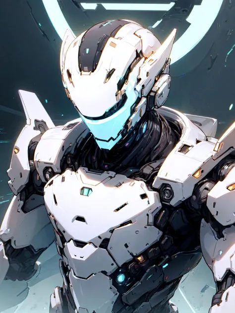 best quality,<lora:add_detail:0.25>, <lora:style_neoFuturisticTech_(neotech--sleek):1>, neotech,
(1boy, solo, adult male), neotech armor, sleek armor, <lora:concept_headMounted_(head-mounted display):0.7>, head-mounted display, helmet, muscular, cowboy shot, looking at viewer,