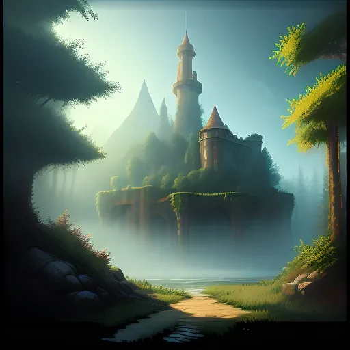 <lora:pixhell15Lora_v10:0.8>, pixelart, castle, forest, trees, ruins, fog <lora:theAestheticsOfPanel_v105:0.2>