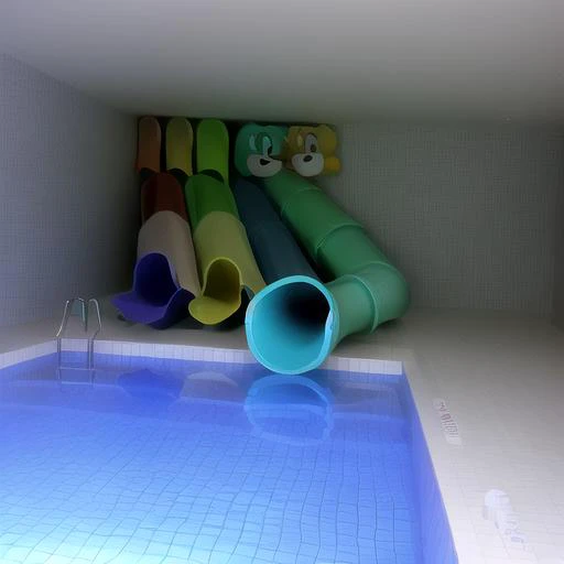 waterslide, <lora:p00lr00m-000019:1>