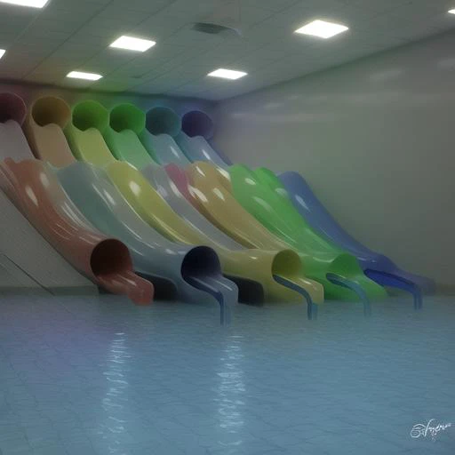 waterslide, <lora:p00lr00m-000019:1>