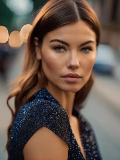 cinematic film still Photo of Kate Li, model, fashion  <lora:KateLi-000015:0.8> . shallow depth of field, vignette, highly detailed, high budget, bokeh, cinemascope, moody, epic, gorgeous, film grain, grainy