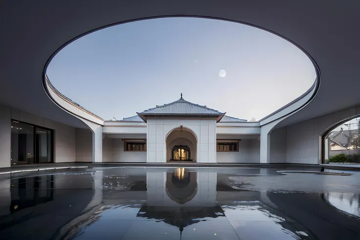 (masterpiece, top quality, best quality, official art, beautiful and aesthetic:1.2),(8k, best quality, masterpiece:1.2),CGphotobuilding bsw, no humans, scenery, <lora:CGphotobuilding bsw_20230809222656:0.8>