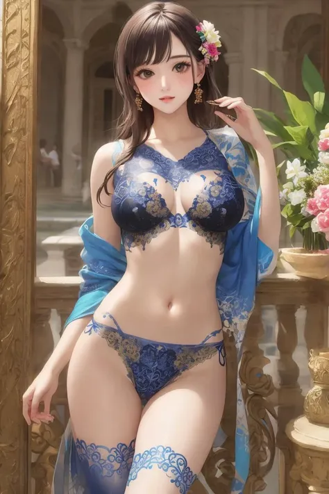 painted clothes,fake clothes,form fitting,swimsuit, masterpiece,1girl,cute, ((hyper intricate fine detail)), ultra perfect realistic, ultra amazing realistic   <lora:painted clothes5-000006:1>