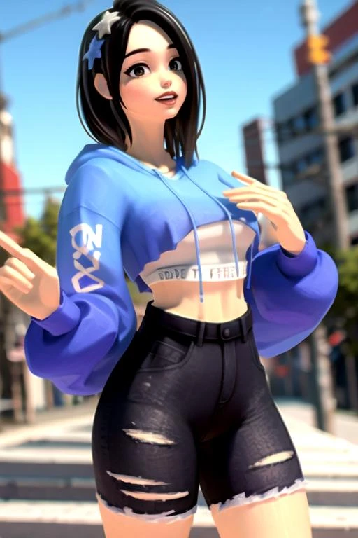 1 girl, standing pose,