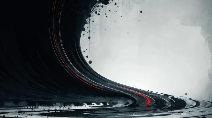 black dark colorful abstract Whispers Euphoric ripples, absurdres
AND black darkness completely empty