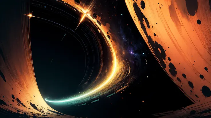 black dark colorful abstract Timeless abstractions Quasar, absurdres
AND black darkness completely empty