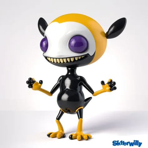two-toned skitterwilly<lora:EnvyMonsterXL01:1>