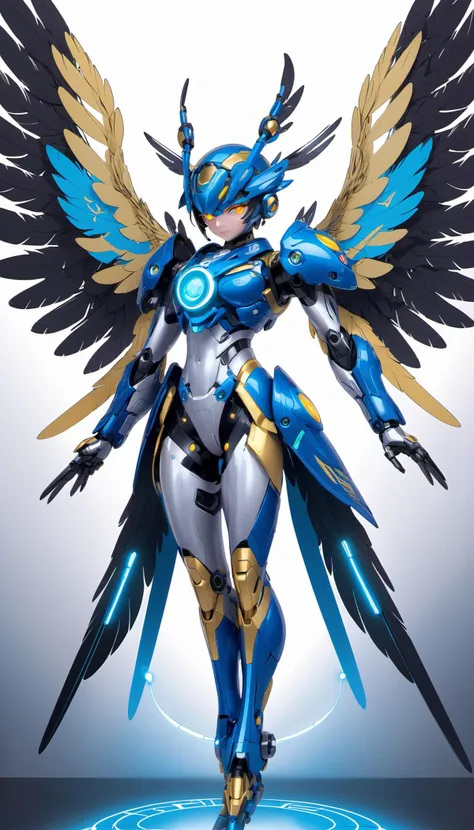 <lora:anime_style_lora_xl:0.8>, anime style, lineart, outline, glowing effects,
advanced mechanical bird, high-tech alloy feathers, intelligent AI core, laser-beam eyes, jet propulsion wings, intricate gear systems, futuristic design, metallic sheen, neon accents