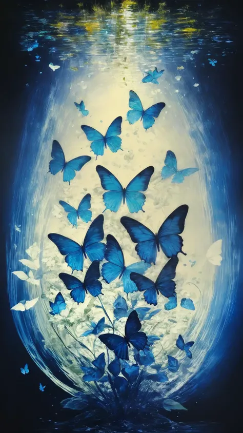 (masterpiece,top quality,best quality,official art,beautiful and aesthetic:1.2), abstract art, absurdres, darkness, colorful, blue theme,
<lora:hudieqy1:0.8>hudie, butterfly, garden, flower field, flower,