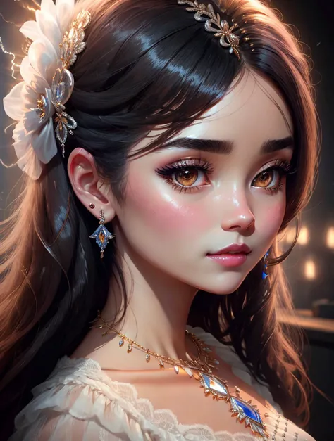 face of a woman in a dark studio,
long lashes, earrings, hair accessories, blush,
necklace, intricate shirt,
detailed skin, (skin pores:0.7),
<lora:beautifulDetailedEyes_v10:0.5>
beautiful lightning, dof, 
(ulzzang-6500-v1.1:0.2), [style-empire:2]