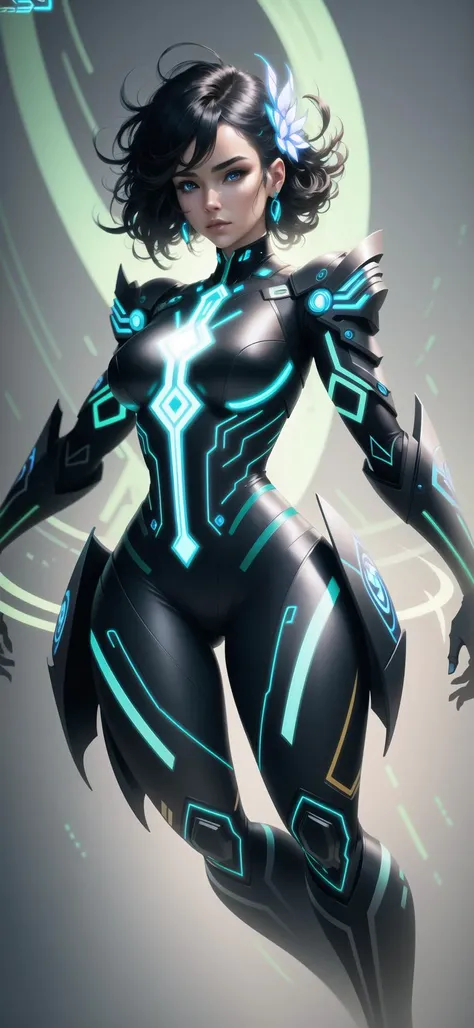 psychedelic tron legacy organic cyborg, hyper realistic, ambient lighting, concept art, intricate, hyper detailed, smooth, dynamic volumetric lighting, cinematic, high quality, high resolution, 4 k, cgsociety, rutkowski, gurney, mucha, art nouveau