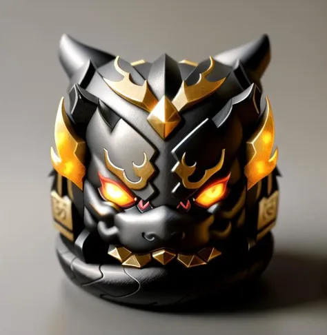 3d render, traditional dragon head on the wall, front view, kawaii chibi, filled with bright hues and intricate Graffiti design, 3d octane render, inspired by Xuande Emperor, ((simple background)), intricate details, ultra-realistic, best quality, high-res, ultra-detailed, extremely clear, absurd res, detailed lighting,