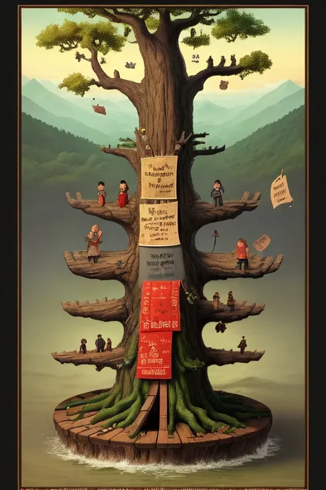 And god broke the plank and spread upon it the churned milk of the (soymilk tree)