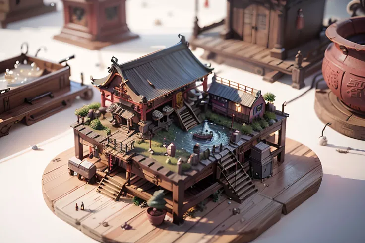 mini\(ttp\), (8k, RAW photo, best quality, masterpiece:1.2), (realistic:1.37),(chinese temple), miniature, landscape, (isometric), glass tank,in bowl, (8k, best quality, masterpiece:1.2), (realistic, photo-realistic:1.37), ultra-detailed,, <lyco:miniatureWorldStyle_v10:0.8>