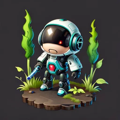 <lora:icon01_:0.75> funko pop, scifi, futuristic