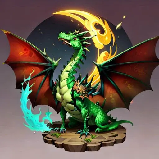 <lora:icon01_:0.97> dragon, fantasy art