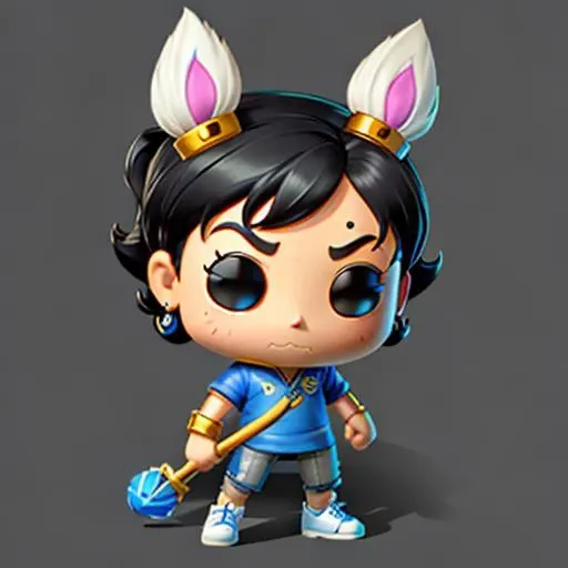 <lora:icon01_:0.8> funko pop