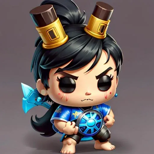 <lora:icon01_:0.8> funko pop