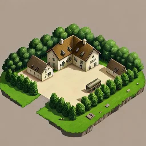 <lora:icon01_:0.6> military barracks, cartoon, illustration