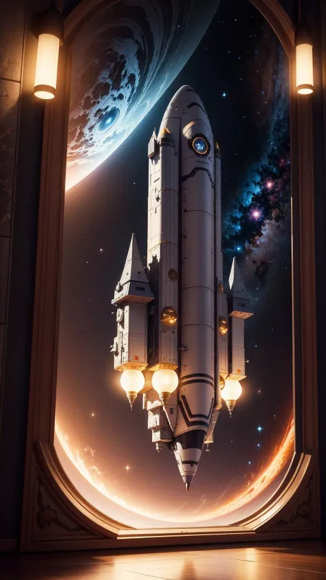 spaceship, universe, galaxy, earth,
(masterpiece:1,2), best quality, masterpiece, highres, original, extremely detailed wallpaper, perfect lighting,(extremely detailed CG:1.2), vibrant details